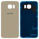 Housing Back Cover compatible with Samsung G920F Galaxy S6, (golden, Copy)