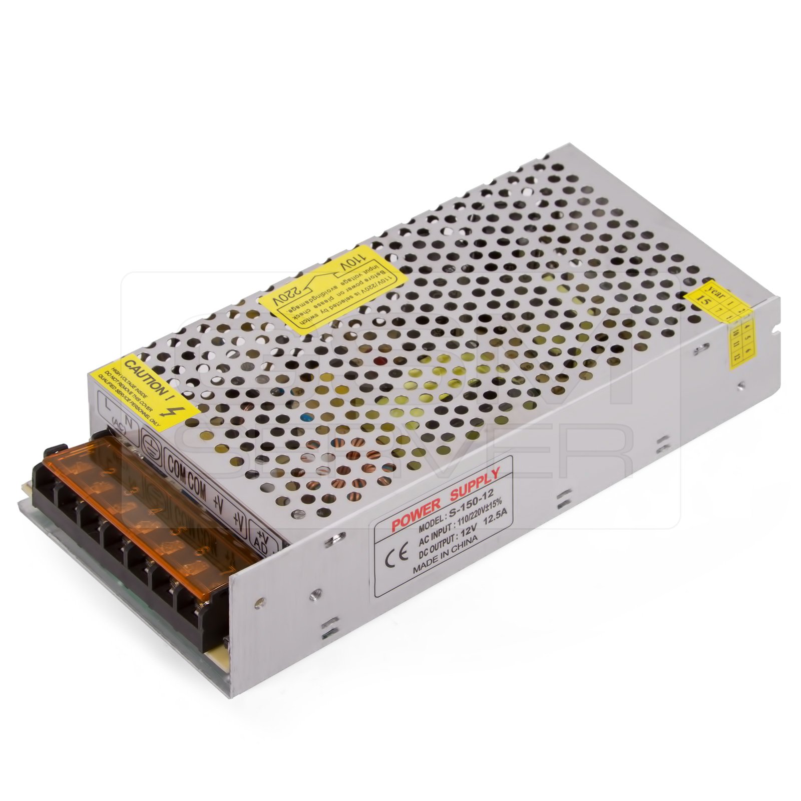 LED Strip Power Supply 12 V, 16 A (200 W), 110220 V GsmServer