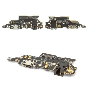 Flat Cable compatible with Meizu M6 Note, microphone, charge connector, charging board 