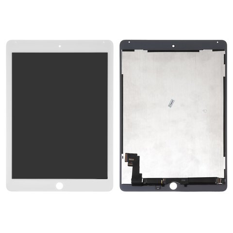 LCD compatible with Apple iPad Air 2, white, without frame, HC 