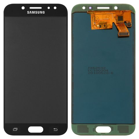 LCD compatible with Samsung J530 Galaxy J5 2017 , black, without adjustment of light, without frame, Copy, TFT  