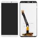 LCD compatible with Huawei Enjoy 7s, P Smart, (white, Logo Huawei, without frame, Original (PRC), FIG-L31/FIG-LX1)