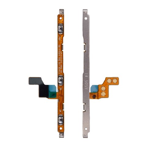 Flat Cable compatible with Samsung A705F DS Galaxy A70, start button, sound button