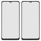 Housing Glass compatible with Samsung A022F Galaxy A02, A125F Galaxy A12, A127 Galaxy A12 Nacho, A326 Galaxy A32 5G, M022 Galaxy M02, M127 Galaxy M12, M326 Galaxy M32 5G, (black)