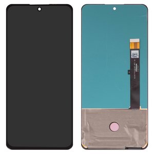 LCD compatible with ZTE Blade V40 Pro, Blade V40s, black, without frame, original change glass 