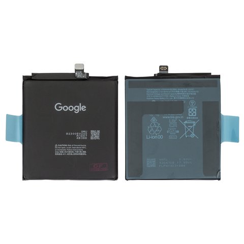 Аккумулятор GVYZ7 для Google Pixel 9, Pixel 9 Pro, Li Polymer, 3,90 B, 4700 мАч, Original PRC 