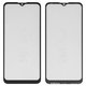 Housing Glass G+OCA PRO compatible with Motorola Moto E7 Power PAMH0001IN, Moto E7 XT2095, Moto E7i Power XT2097, (with OCA film, black)