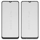 Housing Glass G+OCA PRO compatible with Realme C25, C25s, Narzo 50A; Oppo A16, A16s, A54s, (with OCA film, black)