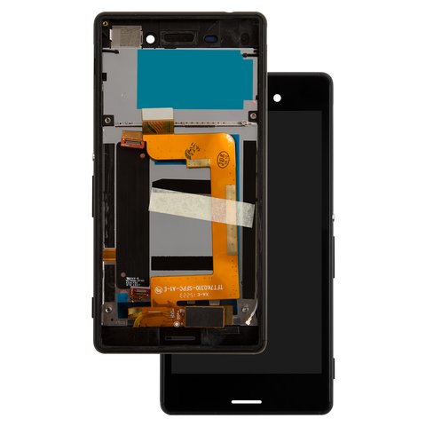 Pantalla LCD puede usarse con Sony E2303 Xperia M4 Aqua LTE, E2306 Xperia M4 Aqua, E2353 Xperia M4 Aqua, negro, Original PRC