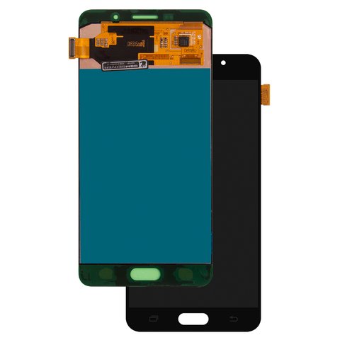 Pantalla LCD puede usarse con Samsung A710 Galaxy A7 2016 ; Samsung, negro, sin marco, Original, empaque industrial, #GH97 18229B