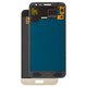 Pantalla LCD puede usarse con Samsung J320 Galaxy J3 (2016), dorado, sin ajuste de brillo, sin marco, Copy, (TFT)