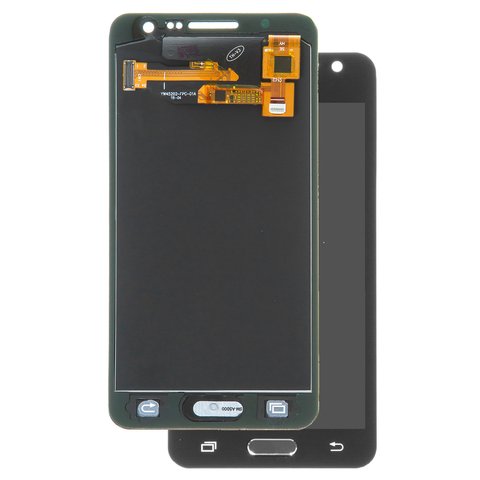 Pantalla LCD puede usarse con Samsung A300 Galaxy A3, negro, con ajuste de brillo, sin marco, Copy, TFT