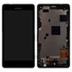 Pantalla LCD puede usarse con Sony D5803 Xperia Z3 Compact Mini, D5833 Xperia Z3 Compact Mini, negro, con marco, Original (PRC)