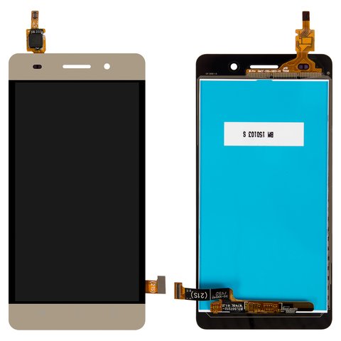 Pantalla LCD puede usarse con Huawei Honor 4C, dorado, Original PRC , CHM U01