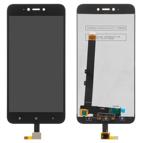 Pantalla LCD puede usarse con Xiaomi Redmi Note 5A, Redmi Y1 Lite, negro, Original PRC , 2 16 gb, #FT6336SGQB