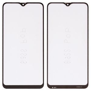 Vidrio de carcasa G+OCA PRO puede usarse con Samsung A105 Galaxy A10, con película OCA, negro