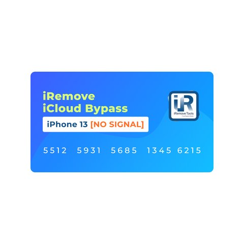 iRemove iCloud Bypass para iPhone 13 [NO SIGNAL]