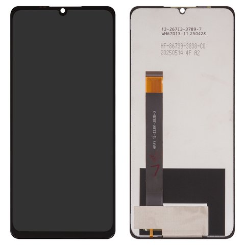 Pantalla LCD puede usarse con Cubot A20, A30, negro, sin marco, High Copy, 15 22 391 3838