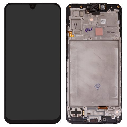 Pantalla LCD puede usarse con Samsung A175 Galaxy A17 4G, negro, con marco, Original PRC 