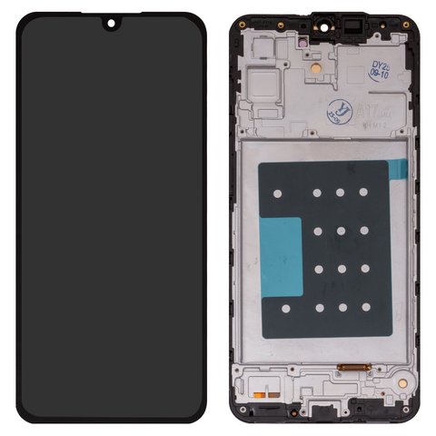 Pantalla LCD puede usarse con Samsung A175 Galaxy A17 4G, negro, con marco, High Copy, OLED 