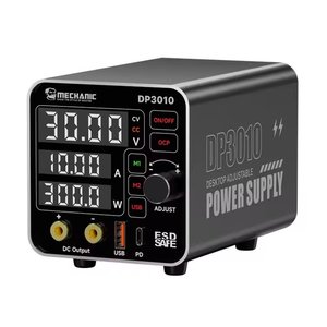 Fuente de alimentación potencia  Mechanic DP3010, un canal, impulso, hasta 30 V, hasta 10 A, indicadores de diodos de luz