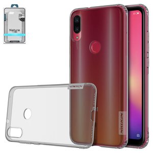 Чехол Nillkin Nature TPU Case для Xiaomi Mi Play, серый, прозрачный, Ultra Slim, силикон, M1901F9E, #6902048171237