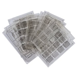 BGA трафарет Mechanic S15, для паяльной маски, A6, A7, A8, A9, A10, A11, A12, A13