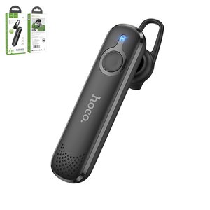 Гарнітура Hoco E63, вакуумна, бездротова, чорна, з micro USB кабелем тип В, #6931474758873