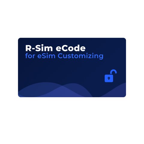 R Sim eCode для кастомізації eSim