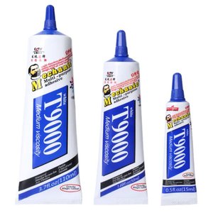 Клей герметик Mechanic T9000, для приклеивания тачскрина, дисплея, 50 мл, белый