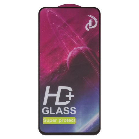 Защитное стекло All Spares для Samsung A546 Galaxy A54 5G, совместимо с чехлом, Full Glue, черный, cлой клея нанесен по всей поверхности