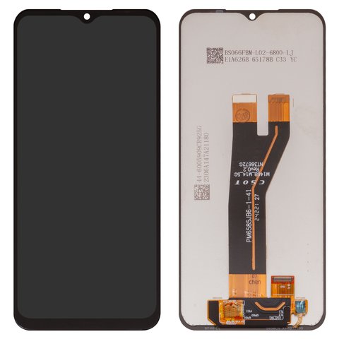 Дисплей для Samsung M146B Galaxy M14, черный, без рамки, High Copy, M146B Rev0.2, 40 pin 