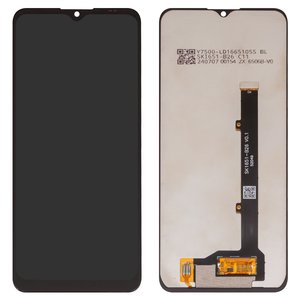 Дисплей для ZTE Blade A51 2021 , Blade A71 A7030, чорний, без рамки, Box  TXDI650EBAPU 46 SKI651 B26 V0.1