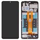 Дисплей для Samsung A065 Galaxy A06, чорний, з рамкою, Original (PRC)