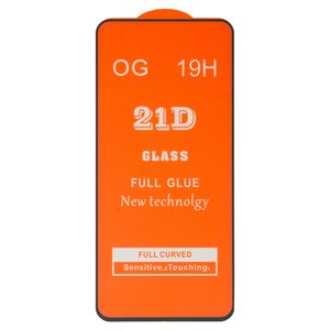 Защитное стекло для Motorola Moto G32, Moto G73 XT2237, совместимо с чехлом, Full Glue, без упаковки , черный