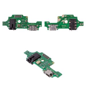 Шлейф для Tecno Camon 11s CB7 , конектора навушників, конектора зарядки, з мікрофоном, Сopy, плата зарядки