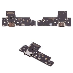 Шлейф для Samsung M166 Galaxy M16, коннектора зарядки, с компонентами, High Copy, плата зарядки