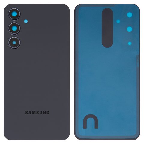 Задняя панель корпуса для Samsung A556 Galaxy A55, синяя, со стеклом камеры, navy