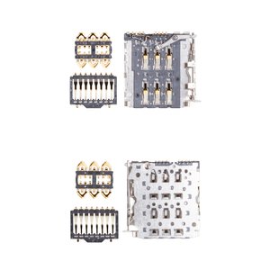 Коннектор SIM карты для Xiaomi Redmi Note 14 4G, Redmi Note 14 5G