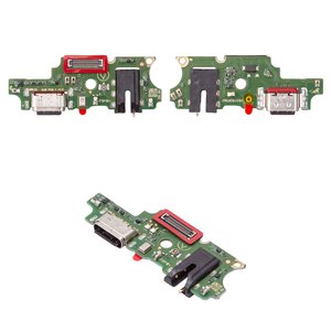 Шлейф для Infinix Hot 40 X6836 , Hot 40 Pro X6837 , конектора зарядки, з компонентами, Original PRC , плата зарядки