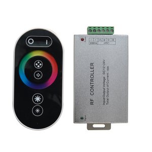 Контроллер c тачпультом HTL-020 (RGB, 5050, 3528, 216 Вт) Контроллер c тачпультом HTL-020 (RGB, 5050, 3528, 216 Вт)
