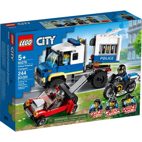 Конструктор LEGO CITY Поліцейська машина для перевезення в'язнів 60276 